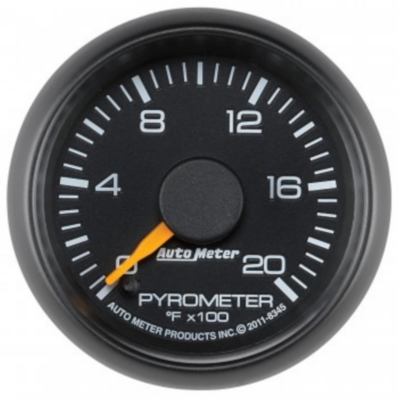 2-1/16" PYROMETER, 0-2000 F, GM FACTORY MATCH